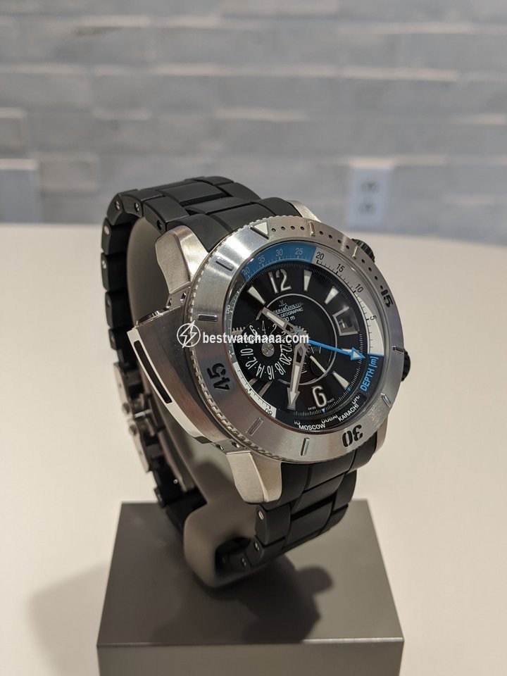 IMG_9086 Jaeger-LeCoultre Master Compressor Diving Pro Geographic Mens watch Unisex Automatic Titanium q185t770 3