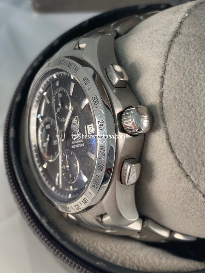 IMG_9086 TAG Heuer Link Calibre 16 Mens watch Unisex Automatic Steel CJF2110 3
