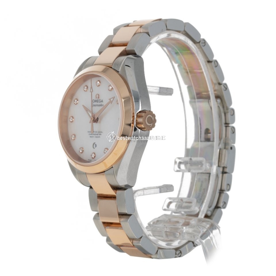 IMG_9086 Omega Seamaster Aqua Terra Womens watch Automatic Gold Steel 231.20.34.20.55.001 3