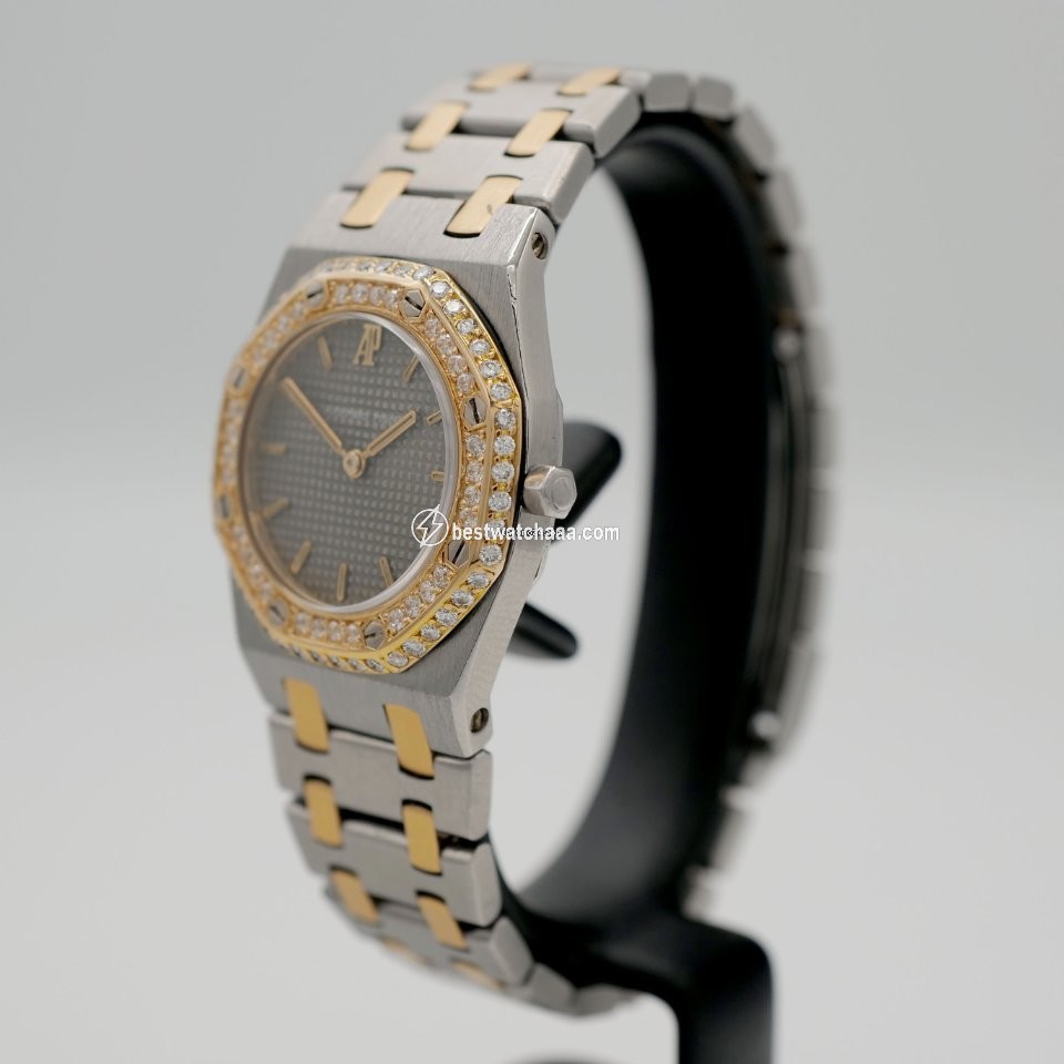 IMG_9086 Audemars Piguet Royal Oak Lady Womens watch Quartz Gold Steel 6007SA 3