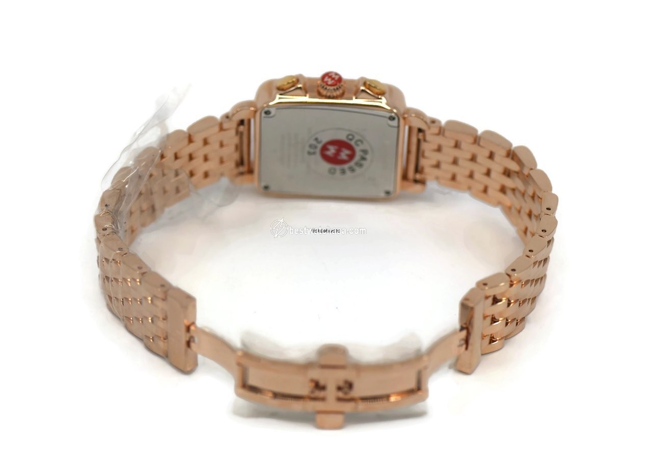 IMG_9086 Michele Deco Womens watch Quartz Gold Steel MW06P01B4962 3