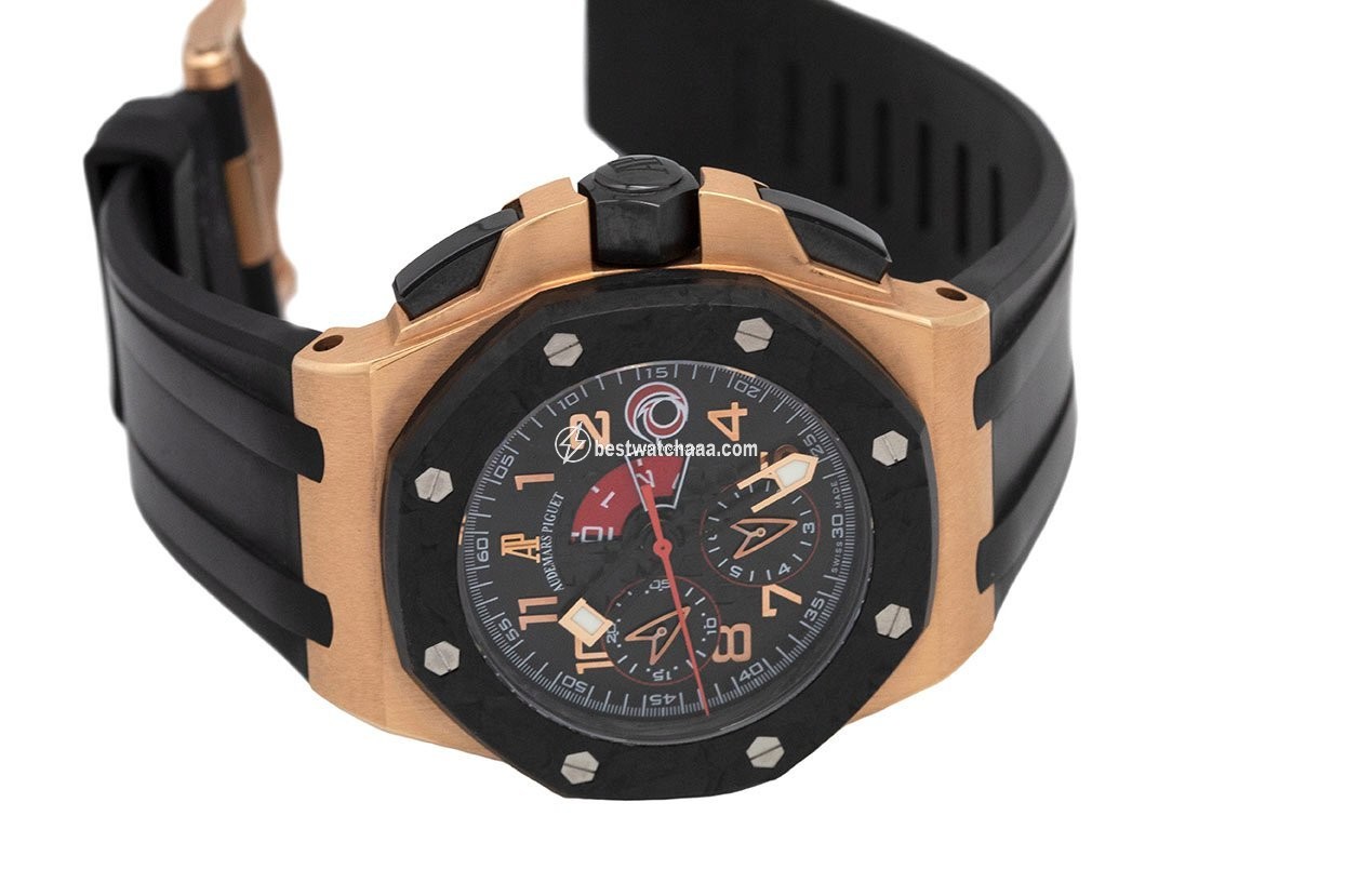 IMG_9086 Audemars Piguet Royal Oak Offshore Chronograph Mens watch Unisex Automatic Rose gold 26062OR.OO.A002CA.01 3