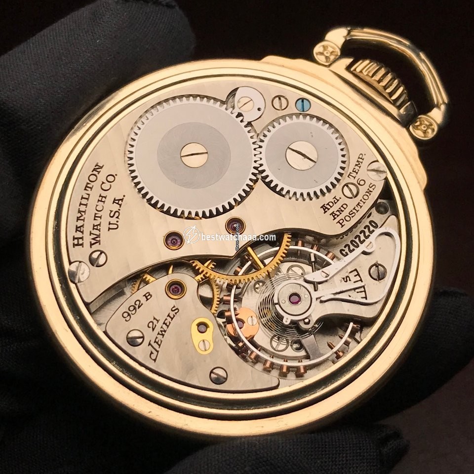 IMG_9086 Hamilton Mens watch Unisex Yellow gold k180497 3