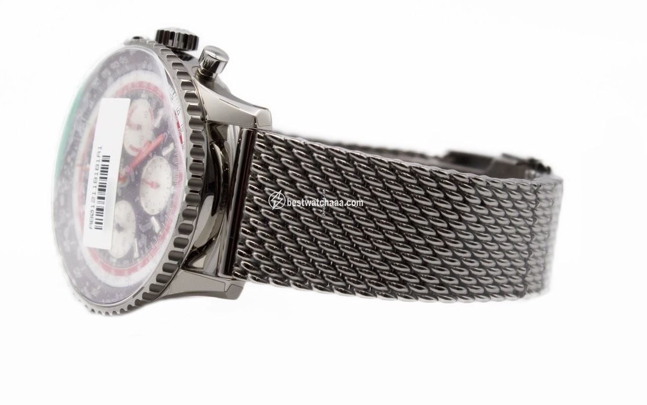 IMG_9086 Breitling Navitimer 1 B01 Chronograph 43 Mens watch Unisex Automatic Steel AB01211B1B1A1 3