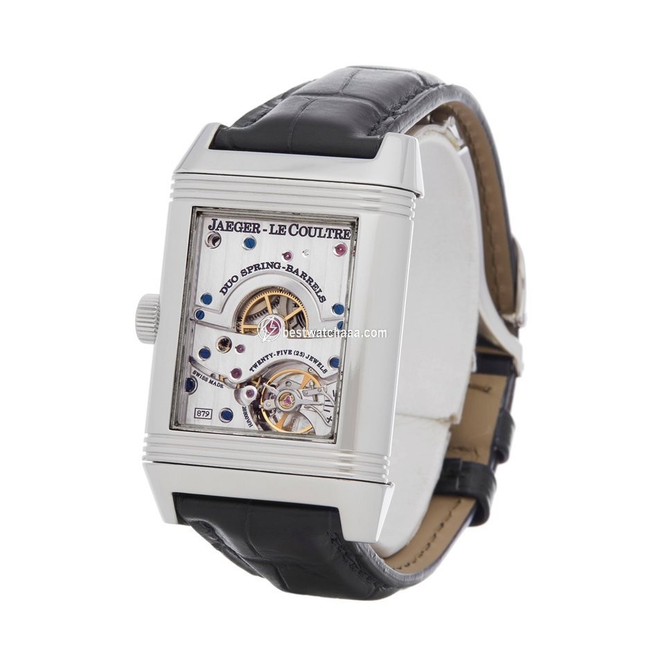 IMG_9086 Jaeger-LeCoultre Reverso Mens watch Unisex Manual winding Platinum Q3006420 3
