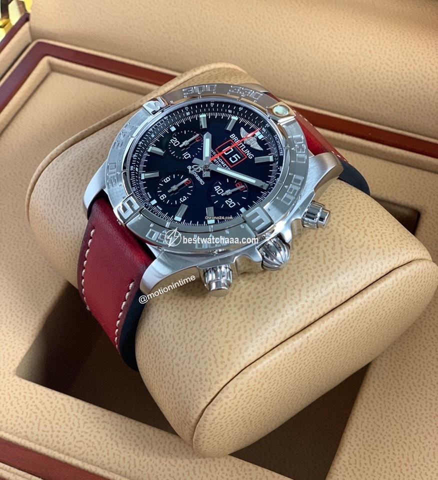 IMG_9086 Breitling Blackbird Mens watch Unisex Automatic Steel A4436010 BB71-379A 3