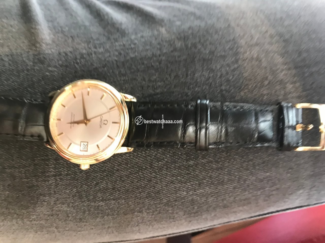 IMG_9086 Omega De Ville Mens watch Unisex Automatic Yellow gold 80446 3