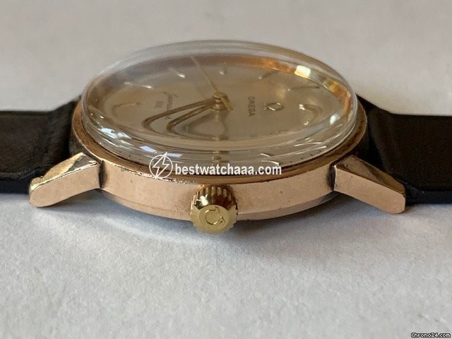 IMG_9086 Omega Seamaster Mens watch Unisex Manual winding Gold Steel 135.012 3