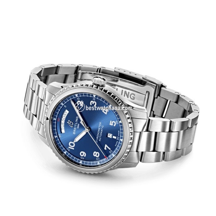 IMG_9086 Breitling Aviator 8 Mens watch Unisex Automatic Steel A45330101C1A1 3