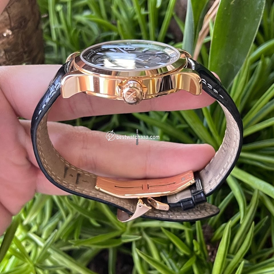 IMG_9086 Jaeger-LeCoultre Master Compressor GMT Mens watch Unisex Automatic Rose gold Q1732441 3