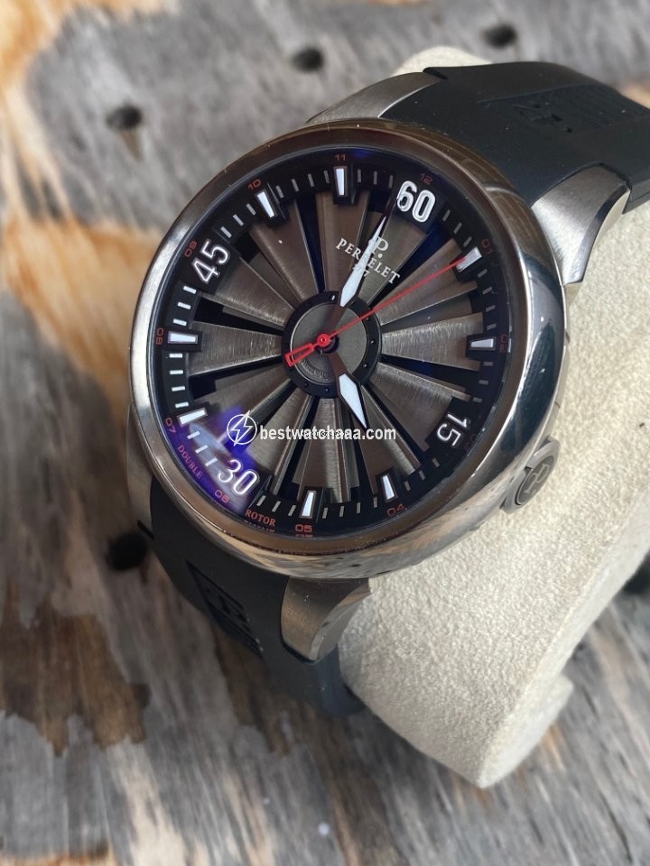 IMG_9086 Perrelet Turbine Mens watch Unisex Automatic Titanium A5006 1 3