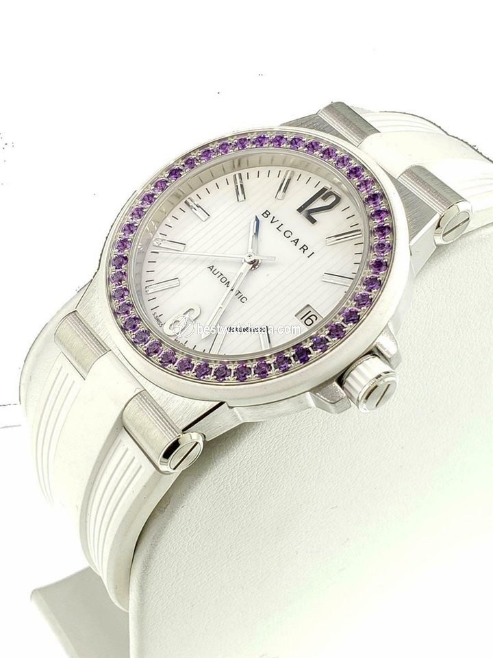 IMG_9086 Bulgari Diagono Womens watch Automatic Steel DG 35 S 3