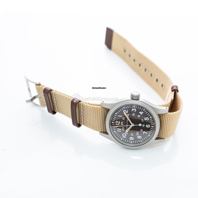 IMG_9086 Hamilton Khaki Field Mens watch Unisex Manual winding Steel H69439901 3