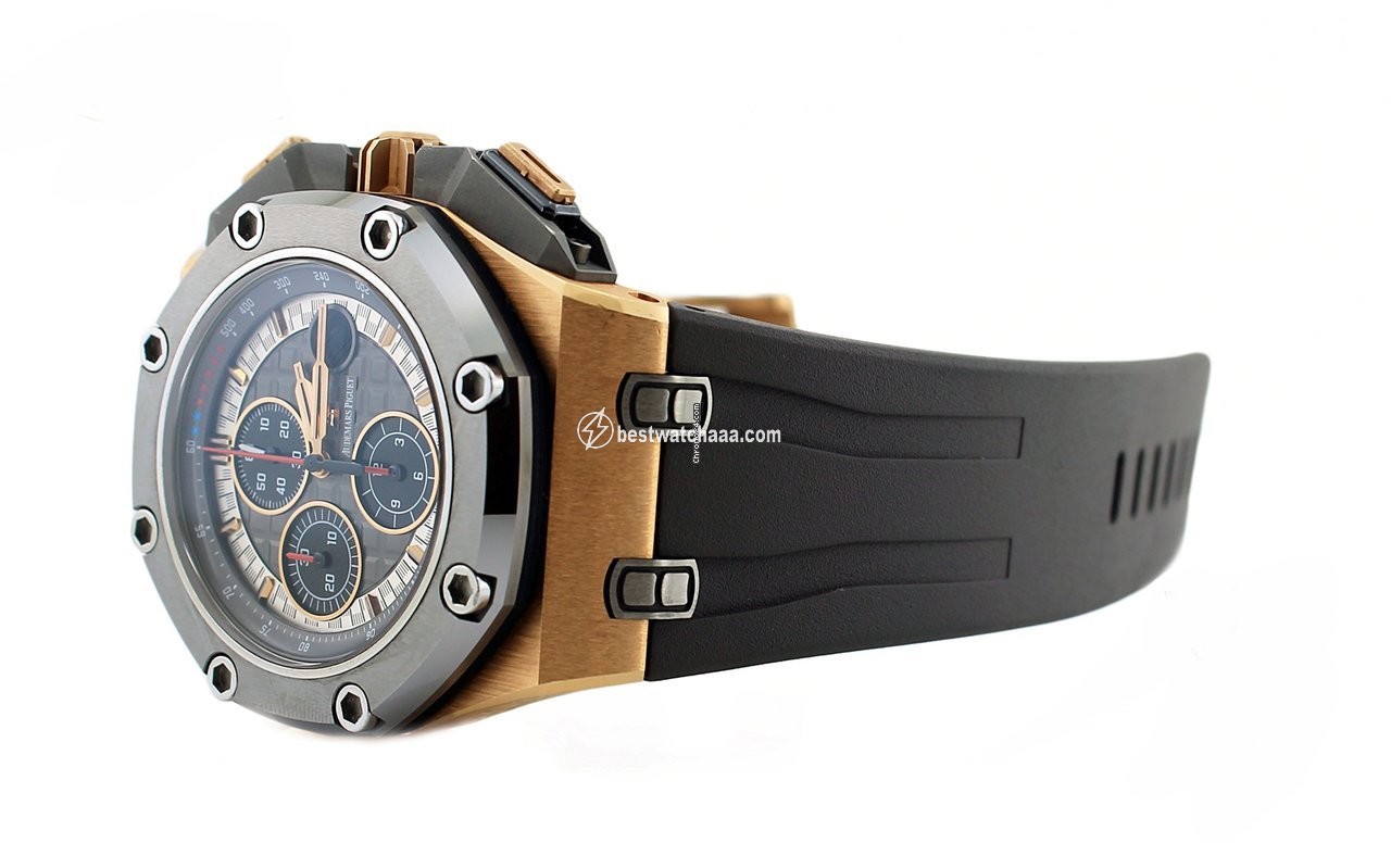 IMG_9086 Audemars Piguet Royal Oak Offshore Chronograph Mens watch Unisex Automatic Rose gold 26568OM.OO.A004CA.01 3