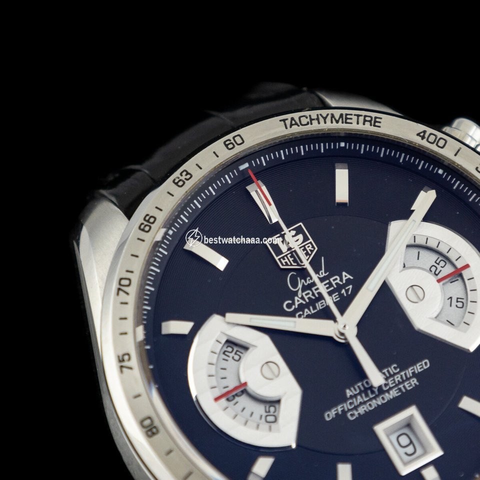 IMG_9086 TAG Heuer Grand Carrera Mens watch Unisex Automatic Steel CAV211A.FC6225 3