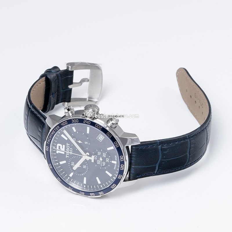 IMG_9086 Tissot Quickster Mens watch Unisex Quartz Steel T095.417.16.047.00 3