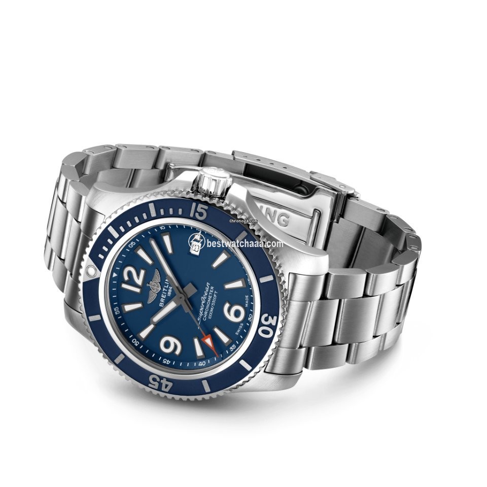 IMG_9086 Breitling Superocean 44 Mens watch Unisex Automatic Steel A17367D81C1A1 3