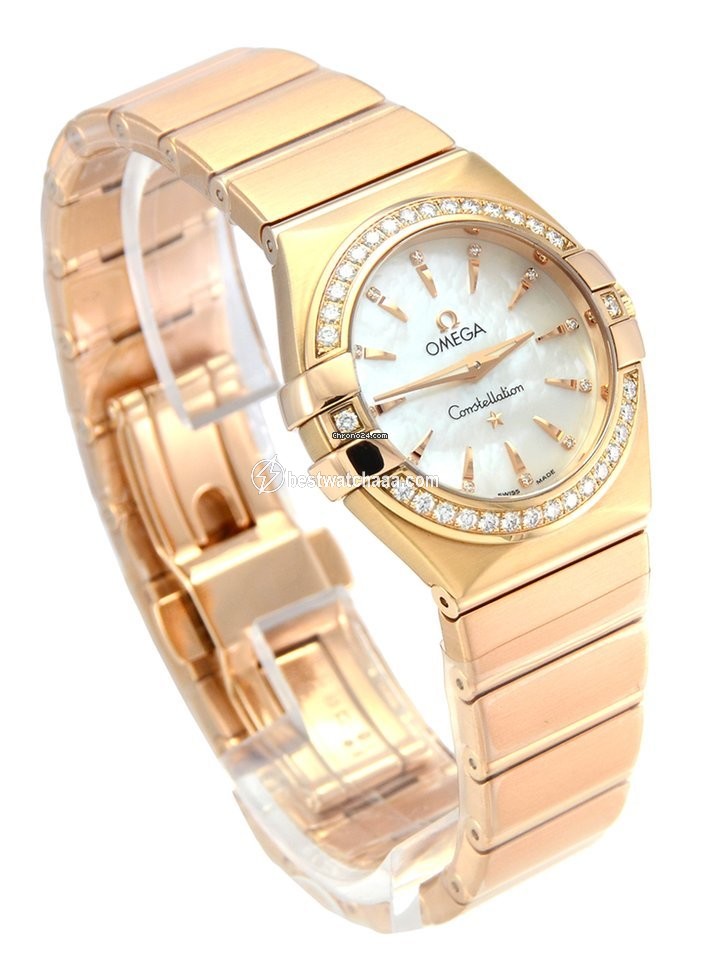 IMG_9086 Omega Constellation Quartz Womens watch Quartz Rose gold 123.55.27.60.55.002 3