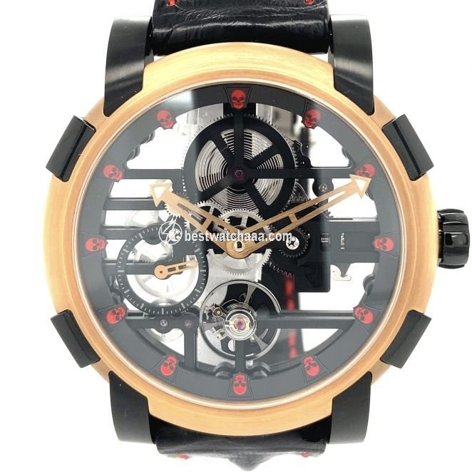 IMG_9086 Romain Jerome Moon-DNA Mens watch Unisex Manual winding Gold Steel RJ.M.AU.031.03 3