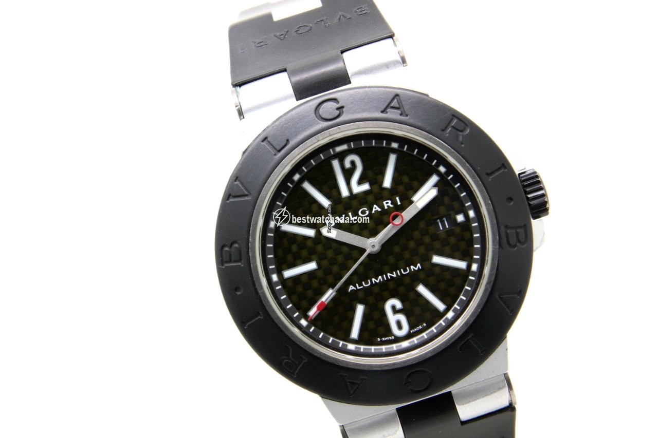 IMG_9086 Bulgari Diagono Mens watch Unisex Automatic Aluminum AL44TA 3