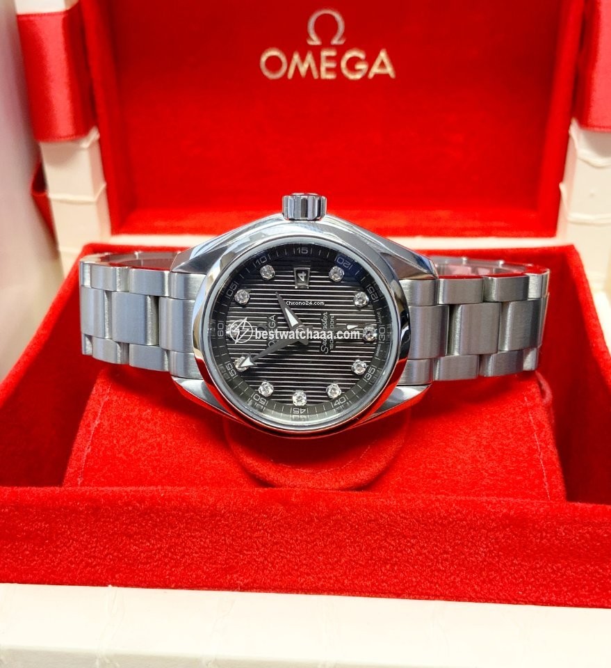IMG_9086 Omega Seamaster Aqua Terra Womens watch Quartz Steel 231.10.30.61.56.001 3