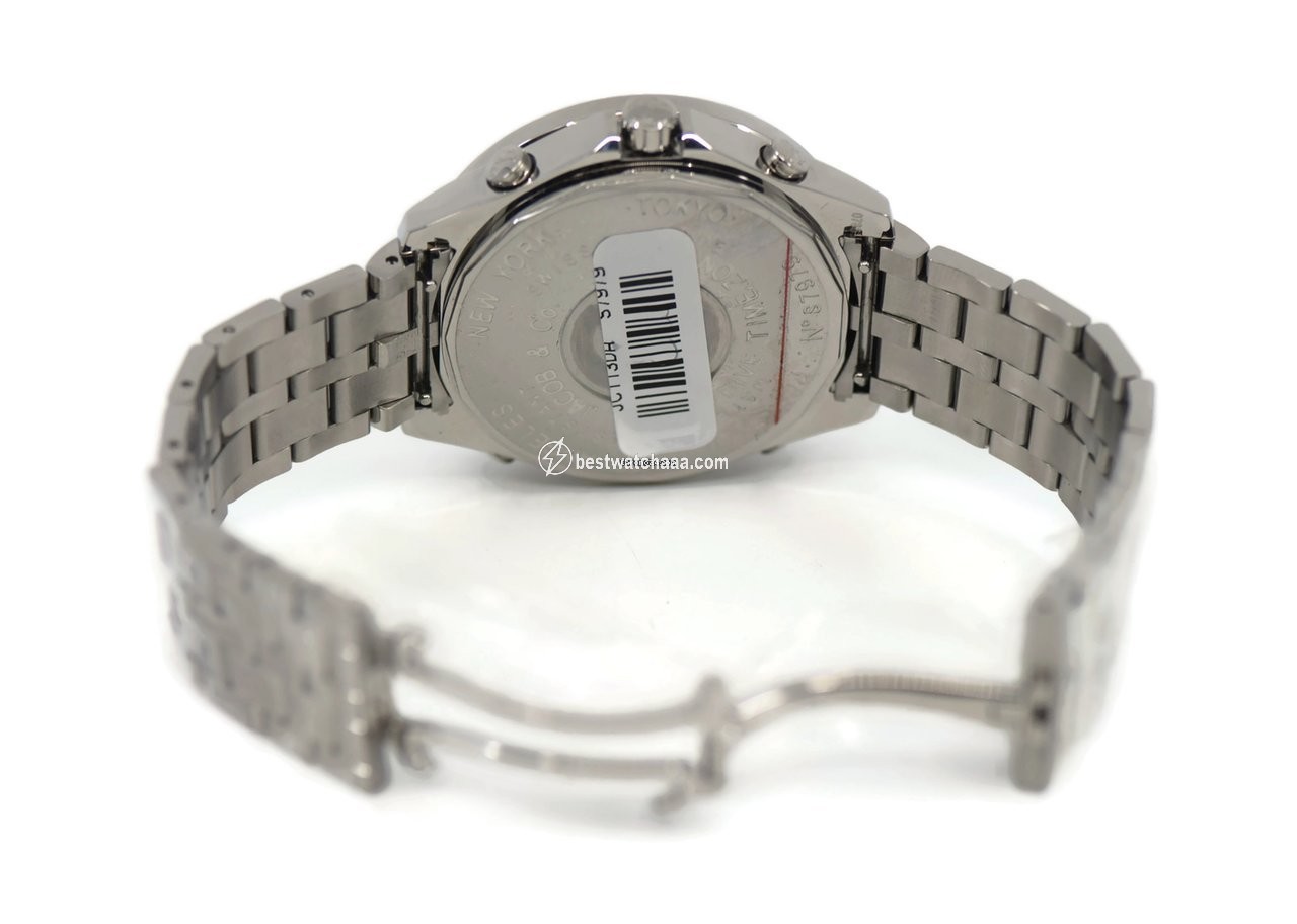 IMG_9086 Jacob & Co. Five Time Zone Mens watch Unisex Quartz Steel JC-113DA 3