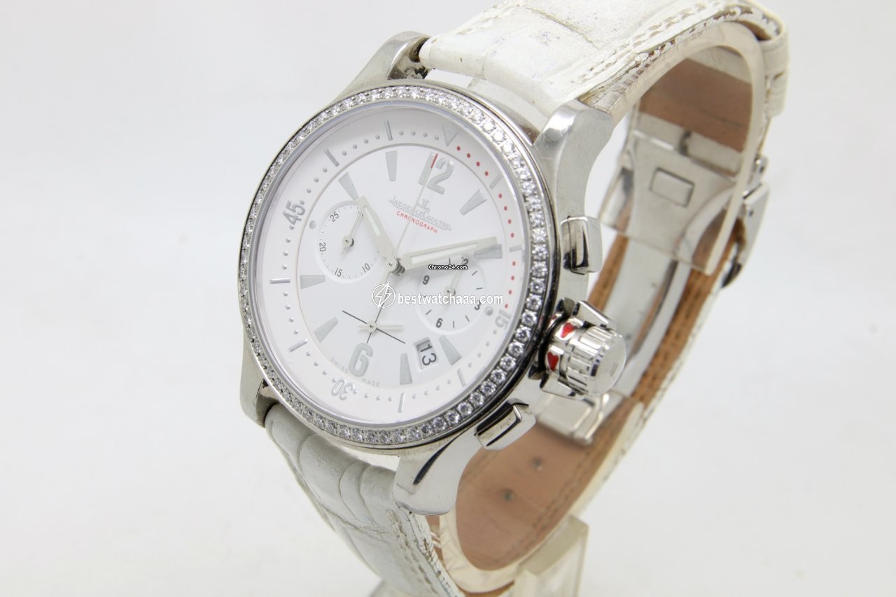 IMG_9086 Jaeger-LeCoultre Master Compressor Chronograph Womens watch Quartz Steel 148.8.31 3