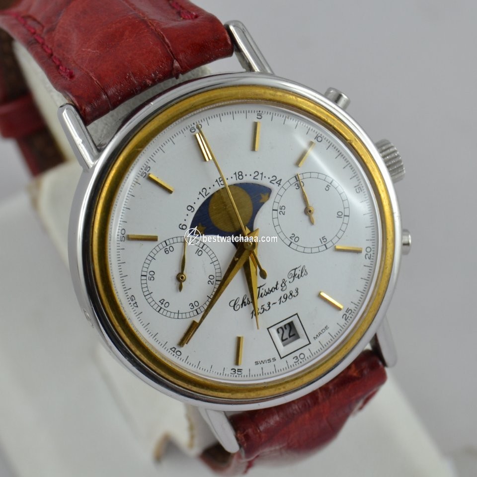 IMG_9086 Tissot Mens watch Unisex Manual winding Gold Steel 41005 3