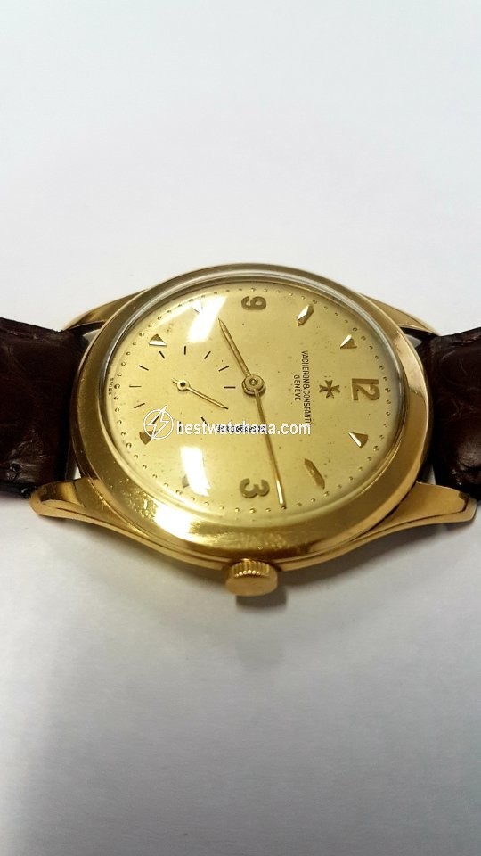 IMG_9086 Vacheron Constantin Mens watch Unisex Manual winding Yellow gold 4600 3