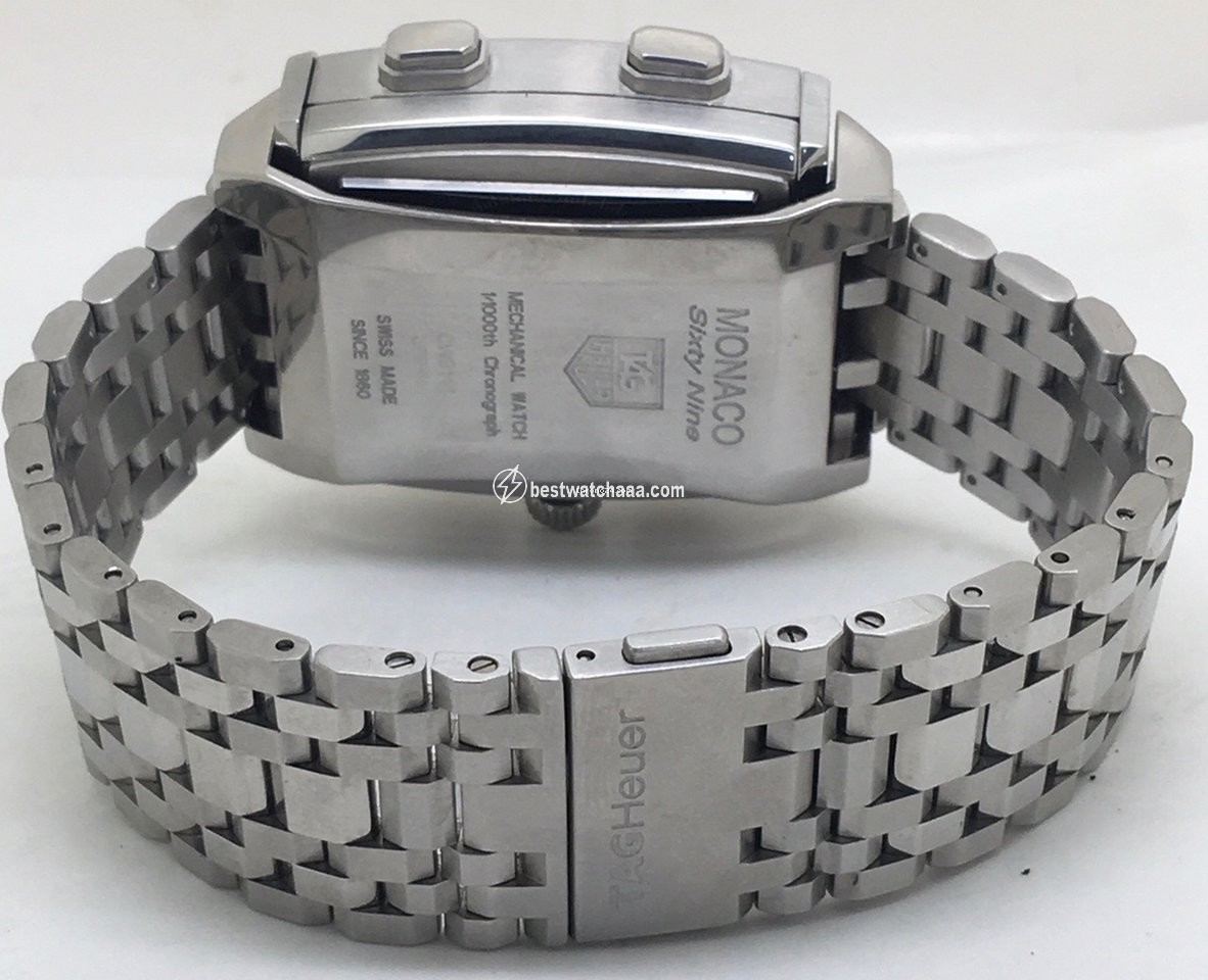 IMG_9086 TAG Heuer Monaco Mens watch Unisex Manual winding Steel CW9111 3