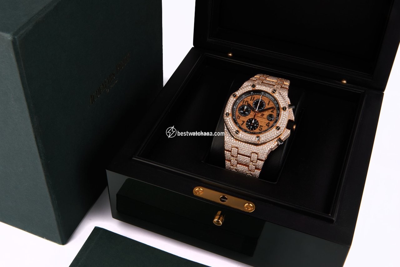 IMG_9086 Audemars Piguet Royal Oak Offshore Chronograph Mens watch Unisex Automatic Rose gold 26470OR.OO.1000OR.01 3