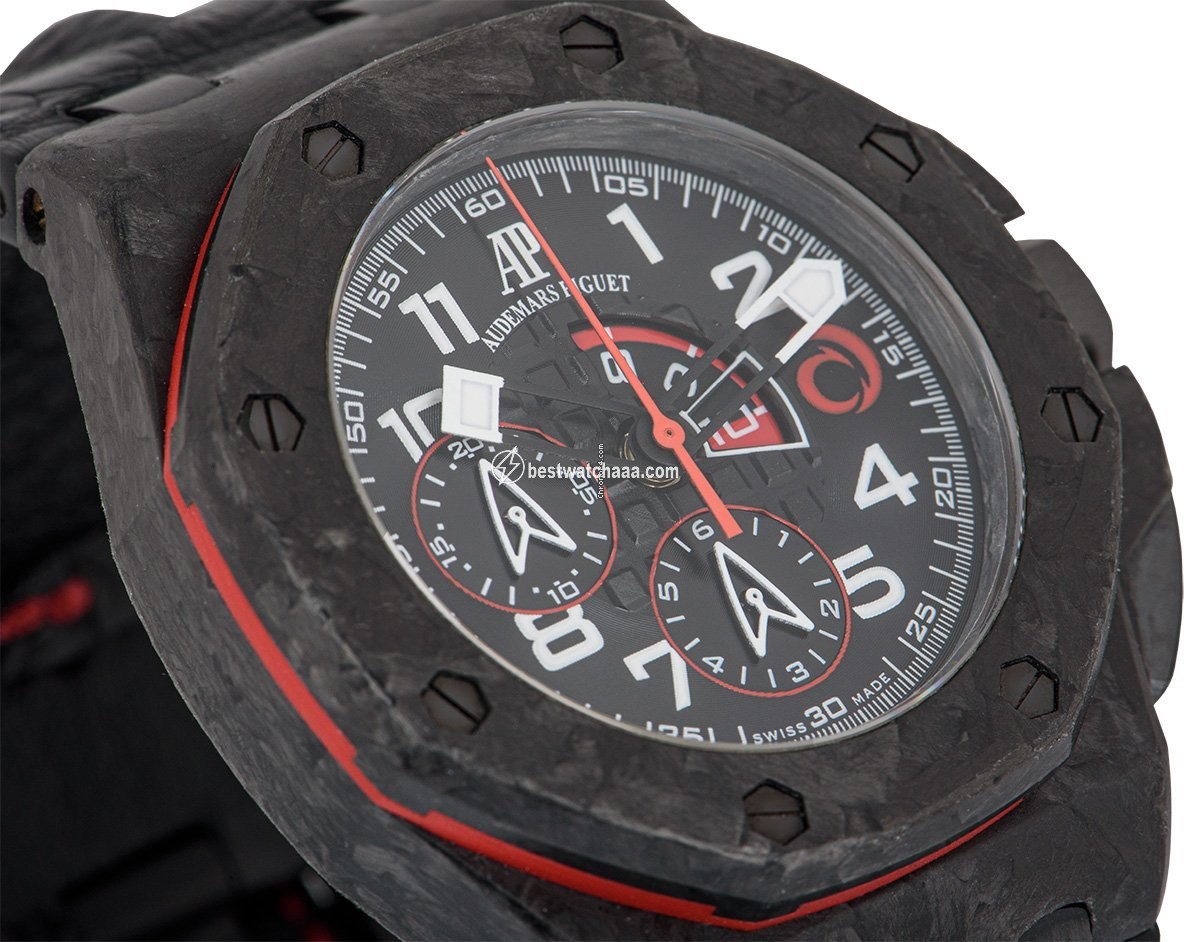IMG_9086 Audemars Piguet Royal Oak Offshore Chronograph Mens watch Unisex Automatic Carbon 26062FS.OO.A002CA.01 3