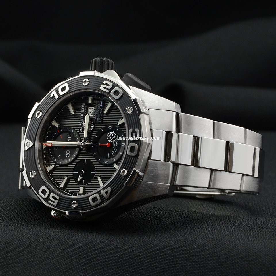 IMG_9086 TAG Heuer Aquaracer 500M Mens watch Unisex Automatic Steel CAJ2112.BA0872 3