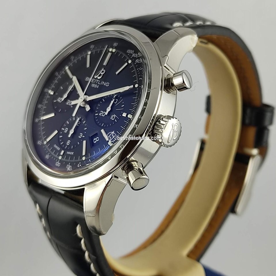 IMG_9086 Breitling Transocean Chronograph Mens watch Unisex Automatic Steel AB015212 BA99 435X 3