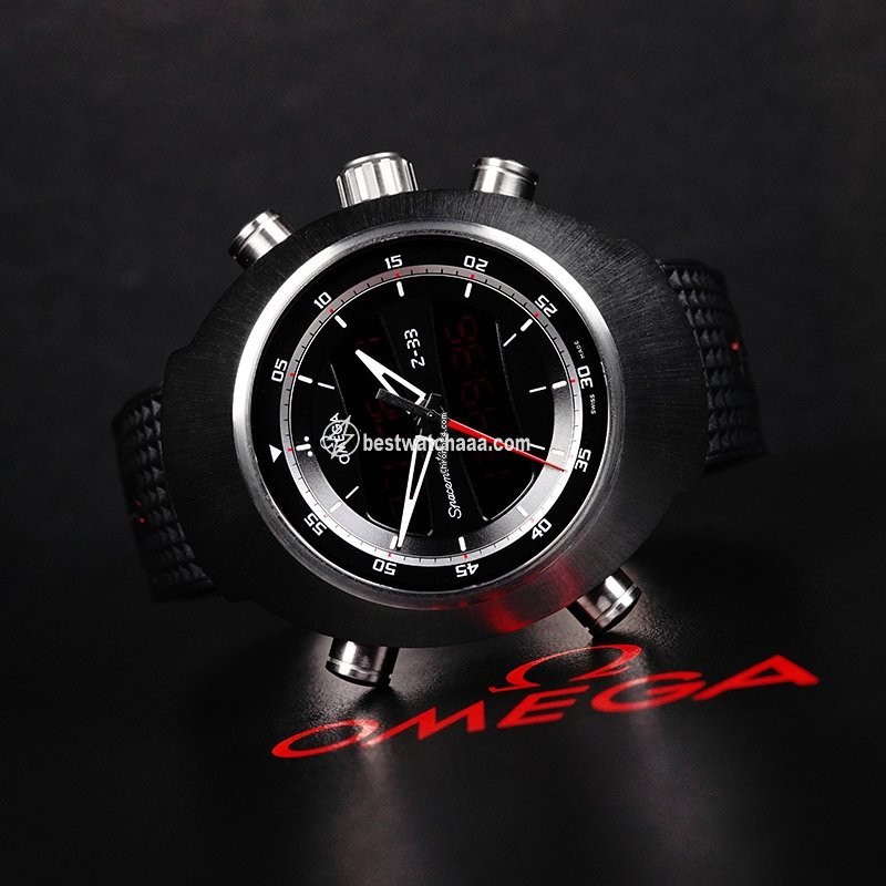 IMG_9086 Omega Speedmaster Spacemaster Z-33 Mens watch Unisex Manual winding Titanium 325.92.43.79.01.001 3
