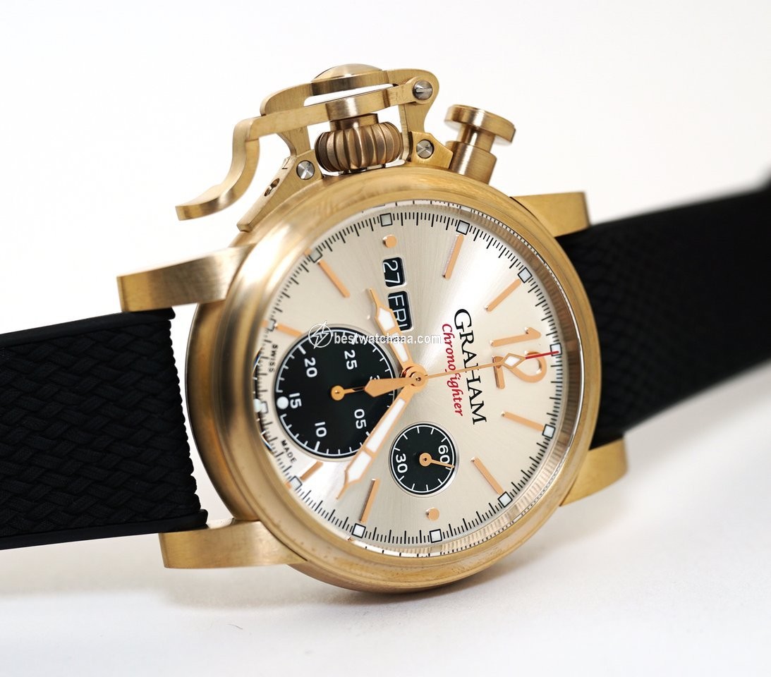 IMG_9086 Graham Chronofighter Mens watch Unisex Automatic Bronze 2CVAK.S03A 3