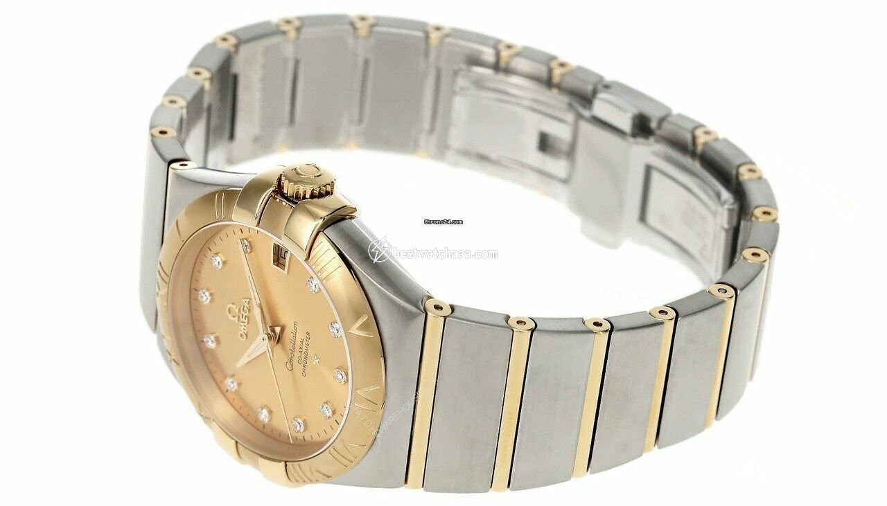 IMG_9086 Omega Constellation Ladies Mens watch Unisex Automatic Steel 123.20.35.20.58.001 12320352058001 3