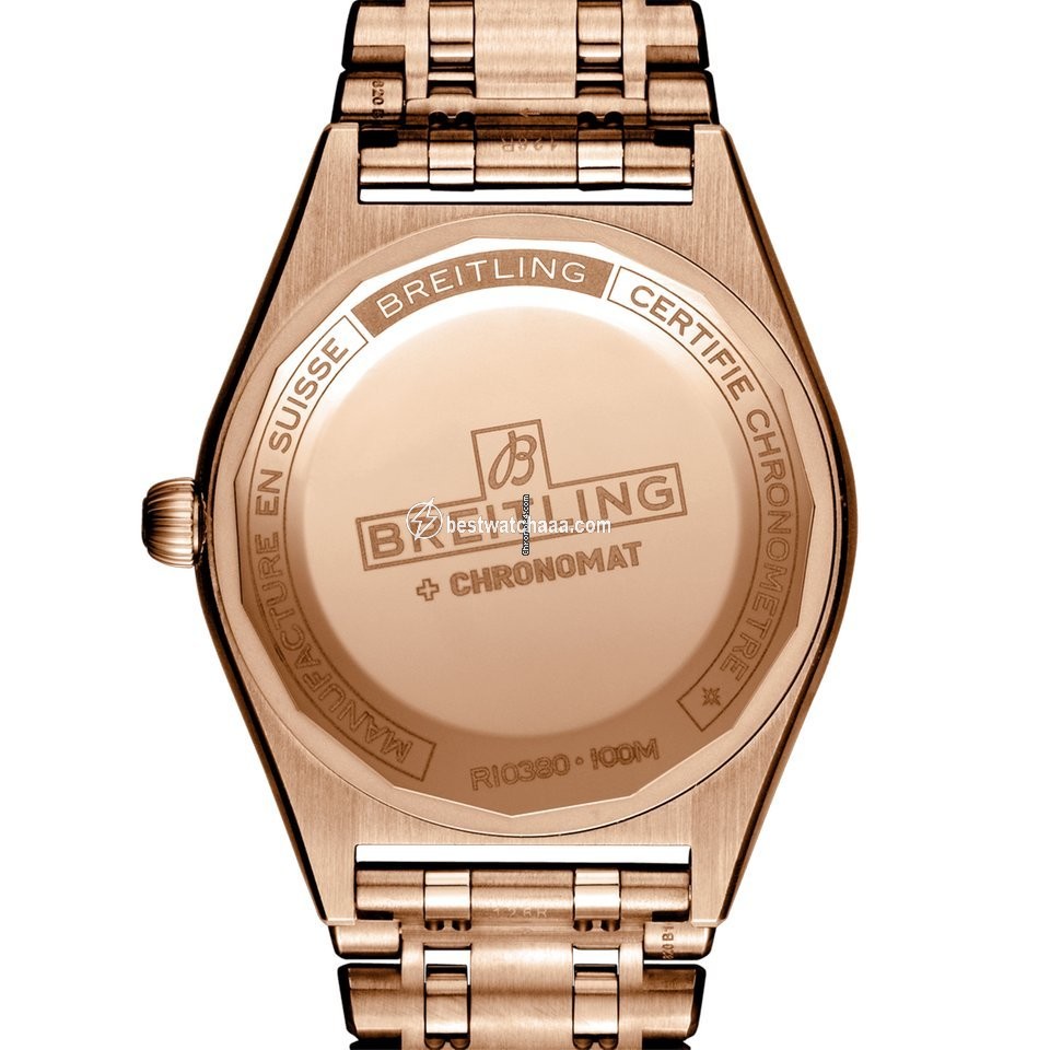 IMG_9086 Breitling Chronomat Womens watch Automatic Red gold R10380101A1R1 3