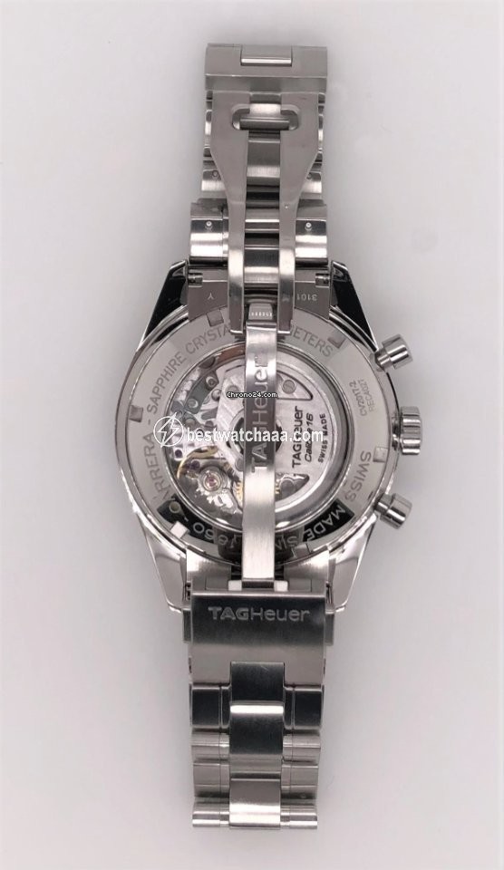 IMG_9086 TAG Heuer Carrera Calibre 16 Mens watch Unisex Automatic Steel CV2017-2 3