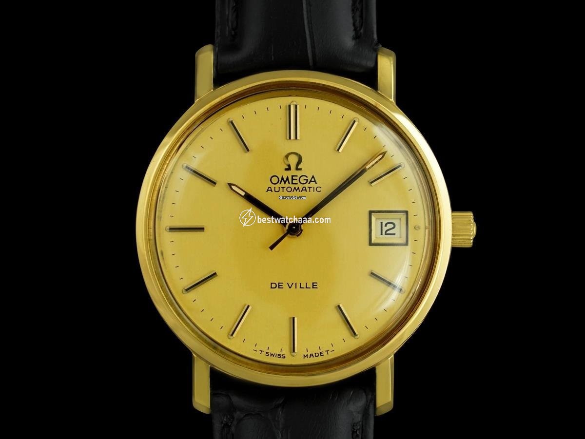 IMG_9086 Omega De Ville Mens watch Unisex Automatic Gold Steel 7692 3