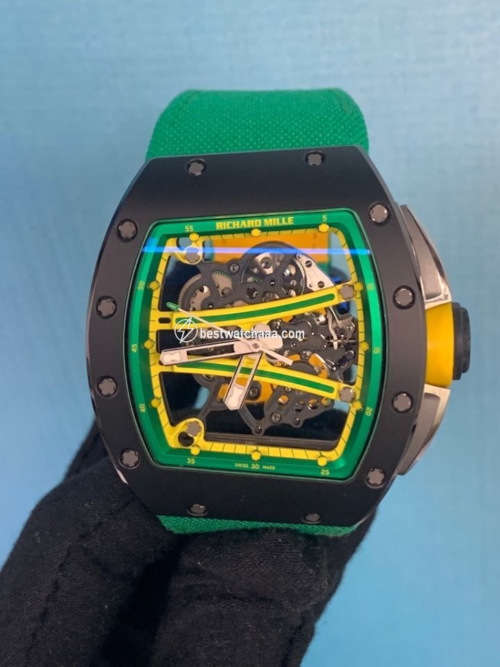 IMG_9086 Richard Mille RM 061 Mens watch Unisex Ceramic RM 61-01 YOHAN BLAKE 3