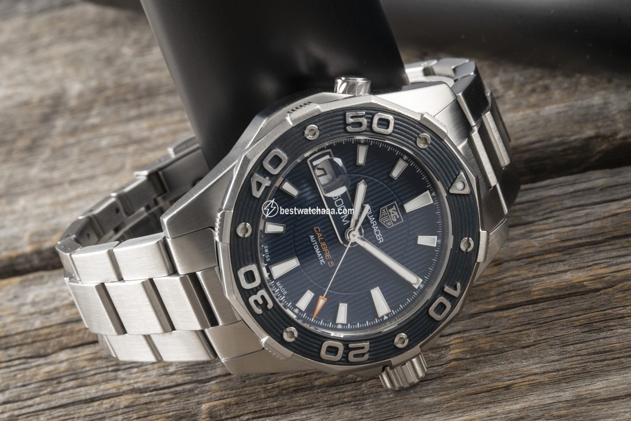 IMG_9086 TAG Heuer Aquaracer 500M Mens watch Unisex Automatic Steel WAJ2112 3