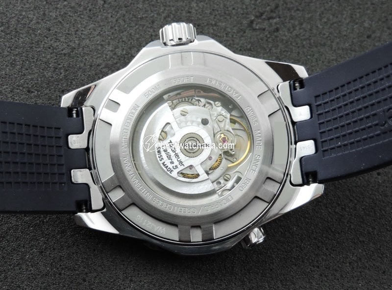 IMG_9086 TAG Heuer Aquaracer 500M Mens watch Unisex Automatic Steel WAJ2116 3