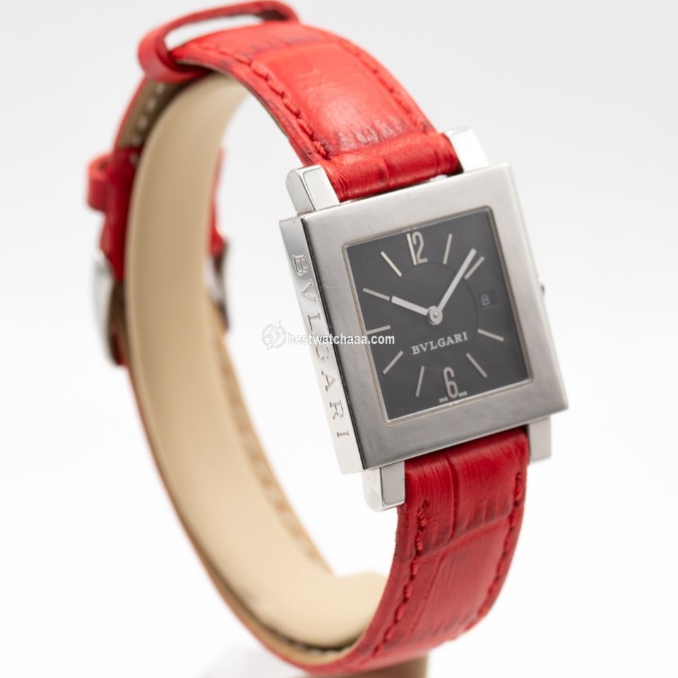IMG_9086 Bulgari Quadrato Quartz Steel SQ 29 SLD 3