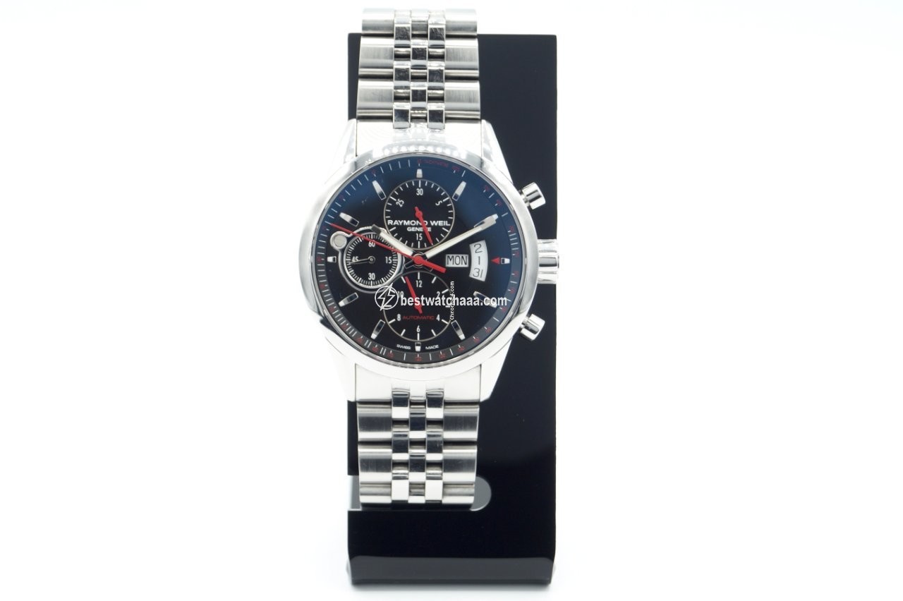 IMG_9086 Raymond Weil Freelancer Mens watch Unisex Automatic Steel 7730-ST-20041 3