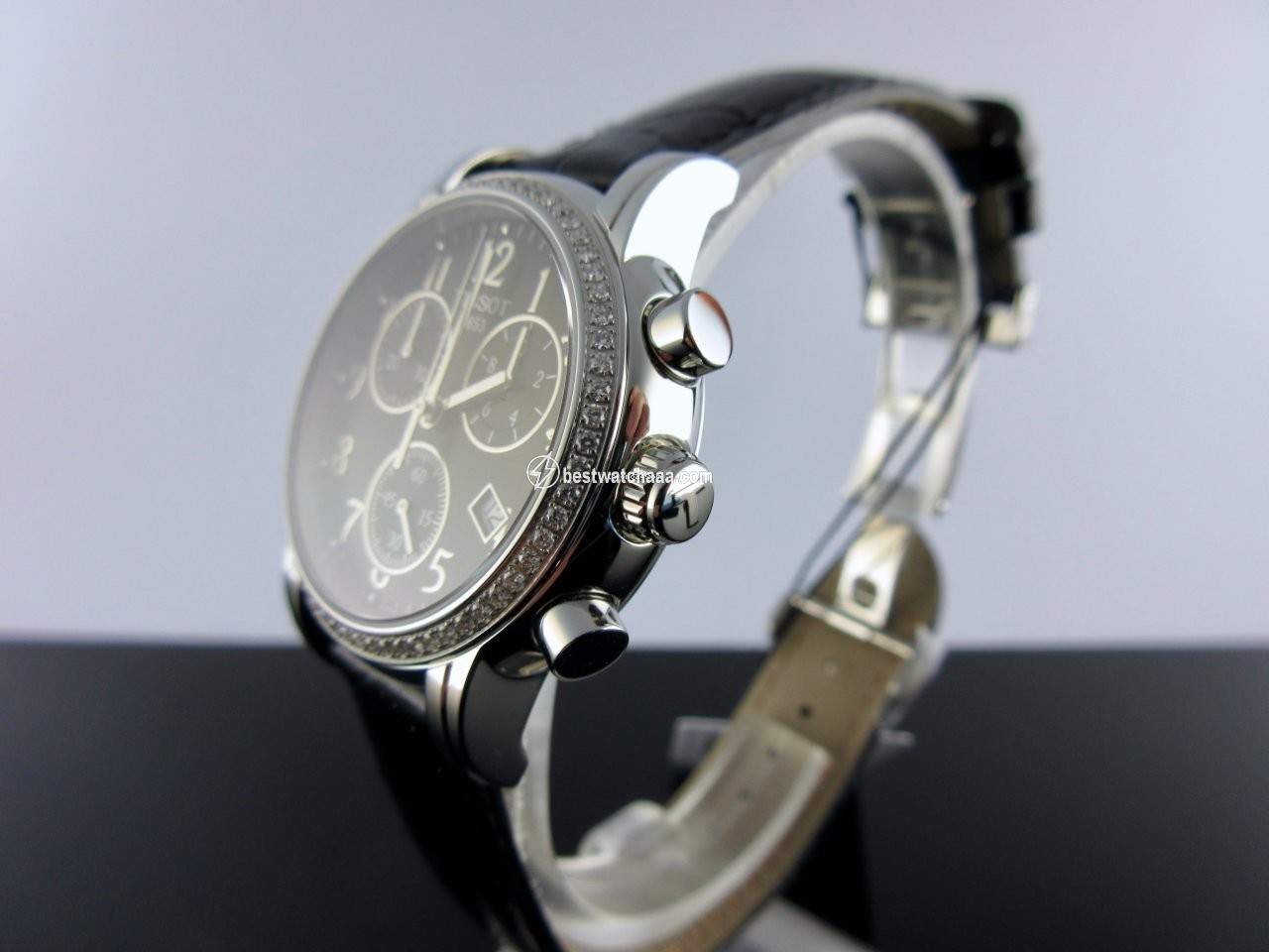IMG_9086 Tissot Dressport Womens watch Quartz Steel T050.217.16.052.01 3