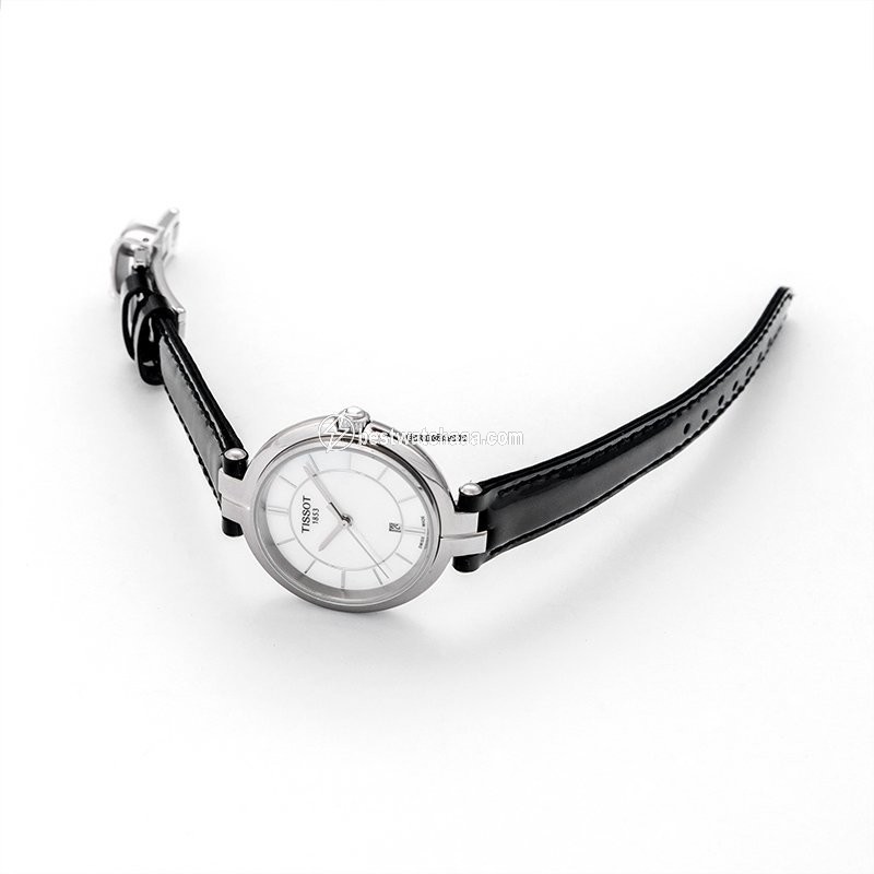 IMG_9086 Tissot Flamingo Womens watch Quartz Steel T094.210.16.111.00 3