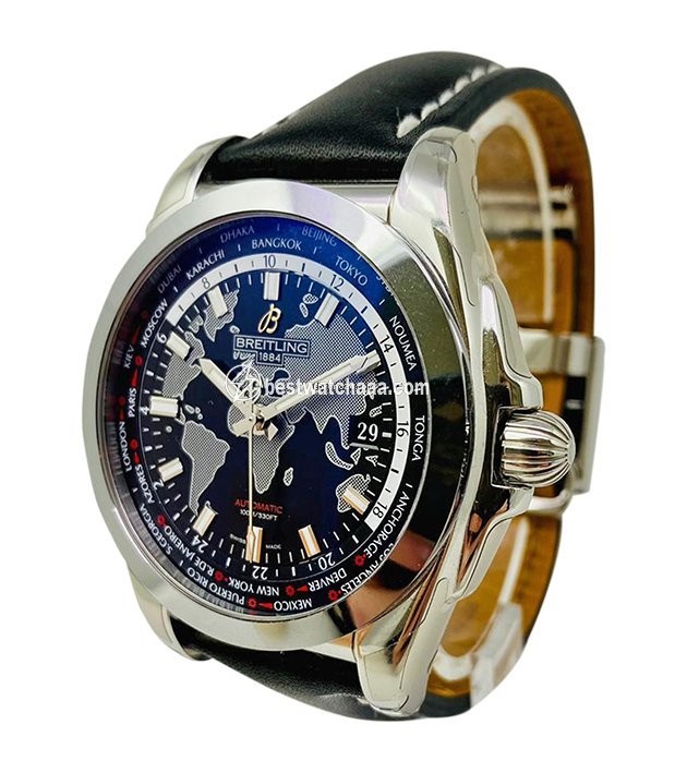 IMG_9086 Breitling Galactic Unitime Mens watch Unisex Automatic Steel WB3510U4.BD94.435X.A20BA.1 3