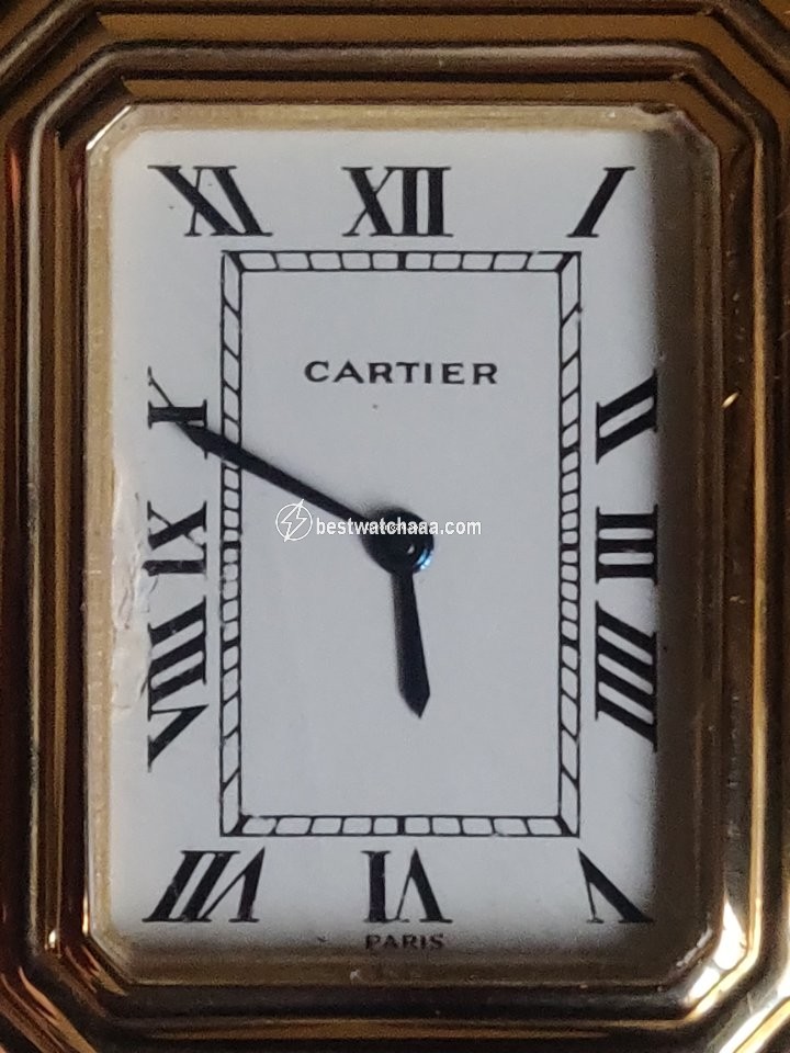 IMG_9086 Cartier Mens watch Unisex Manual winding Yellow gold 78096 3