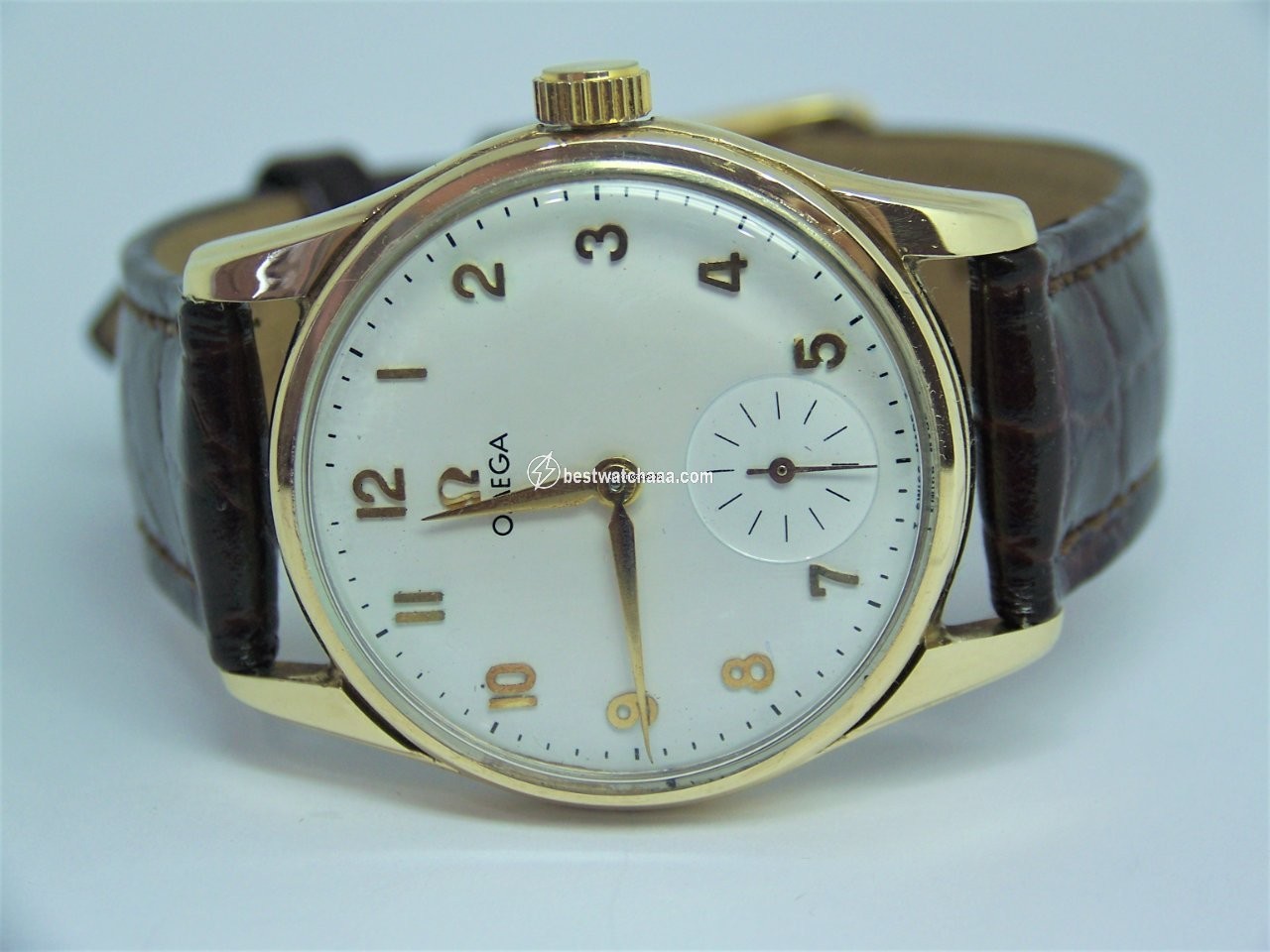 IMG_9086 Omega Mens watch Unisex Manual winding Yellow gold 13339 3